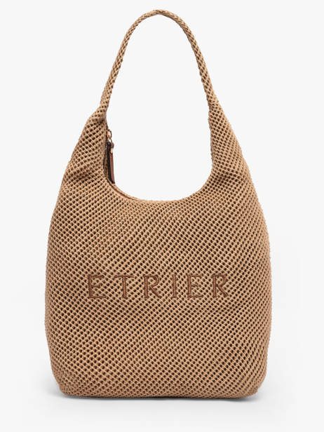 Sac Porté épaule Baobab Cuir Etrier Beige baobab EBAO154M